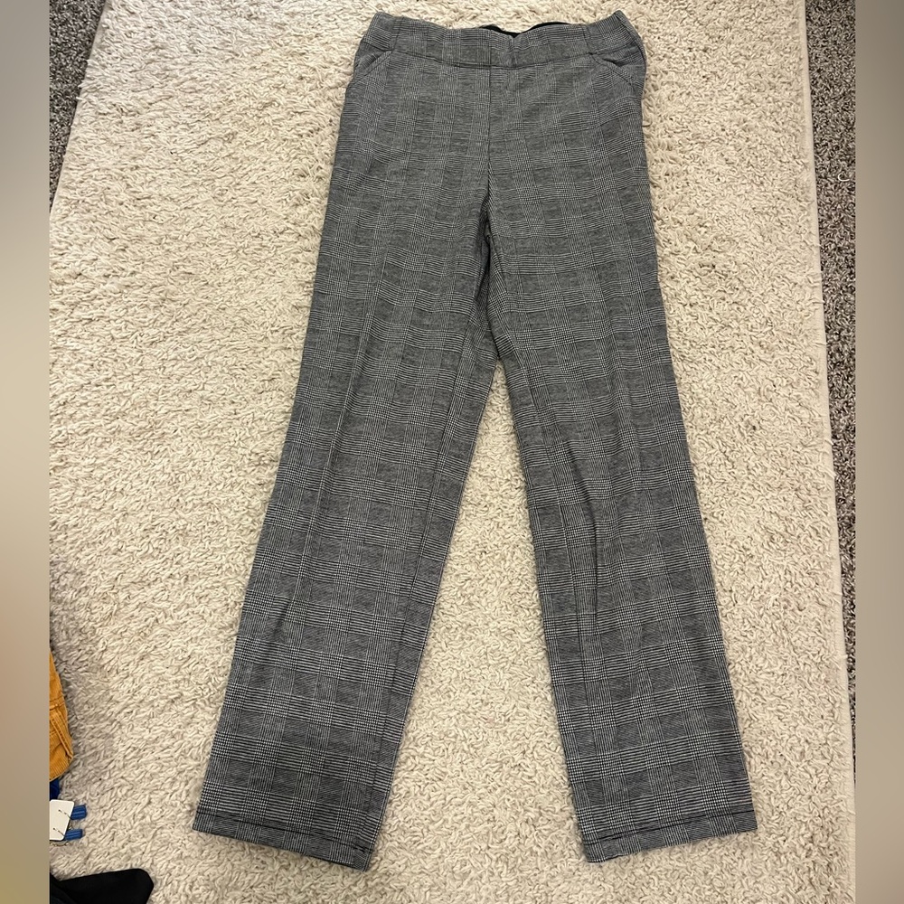 Max Studio Black and Gray Trousers